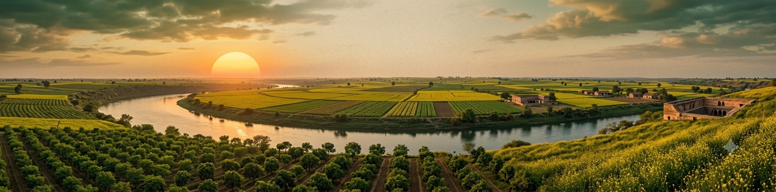 Chambal fields and farm landscape