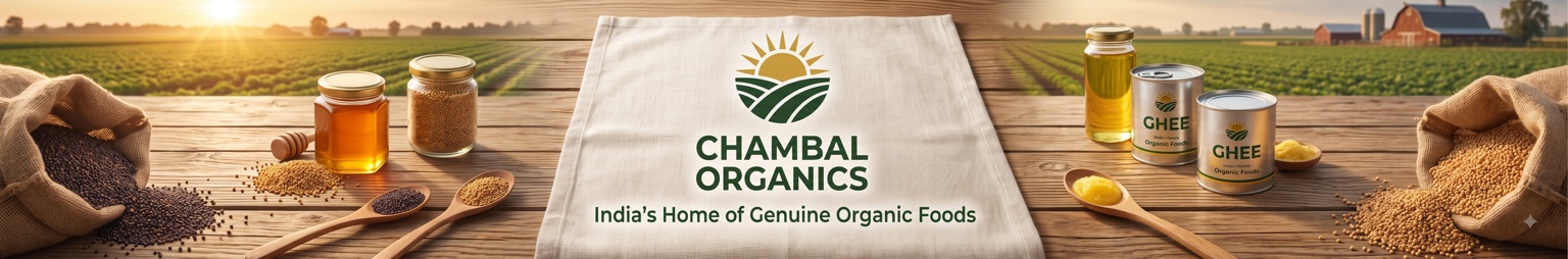 Chambal Organics product moodboard